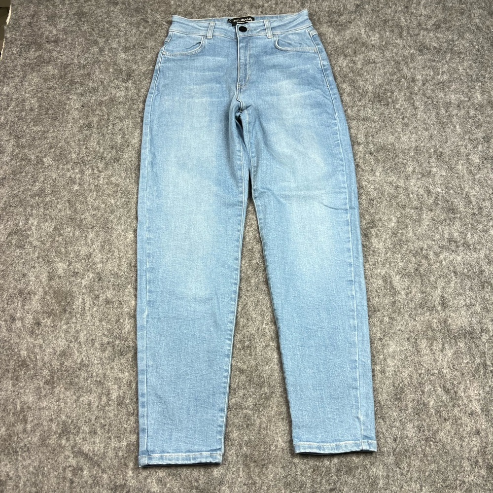 FITJEANS Women's‎ High Rise Light Blue Jeans Size S